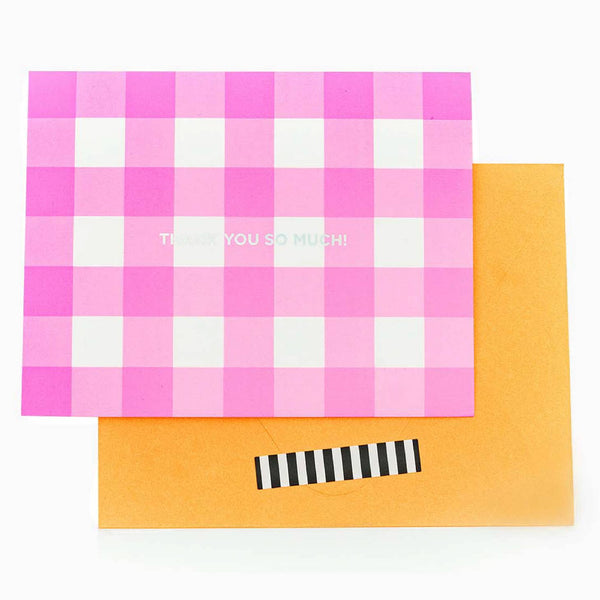 Thank You So Much Boxed Note Cards - Set of 10 - Freshie & Zero Studio Shop