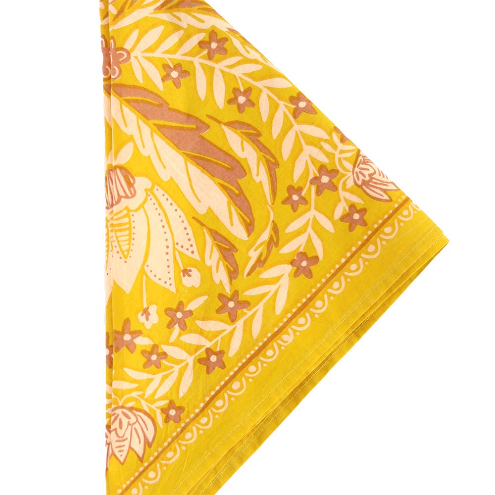 Hemlock Bandana - Antonia Golden Prarie - Freshie & Zero Studio Shop