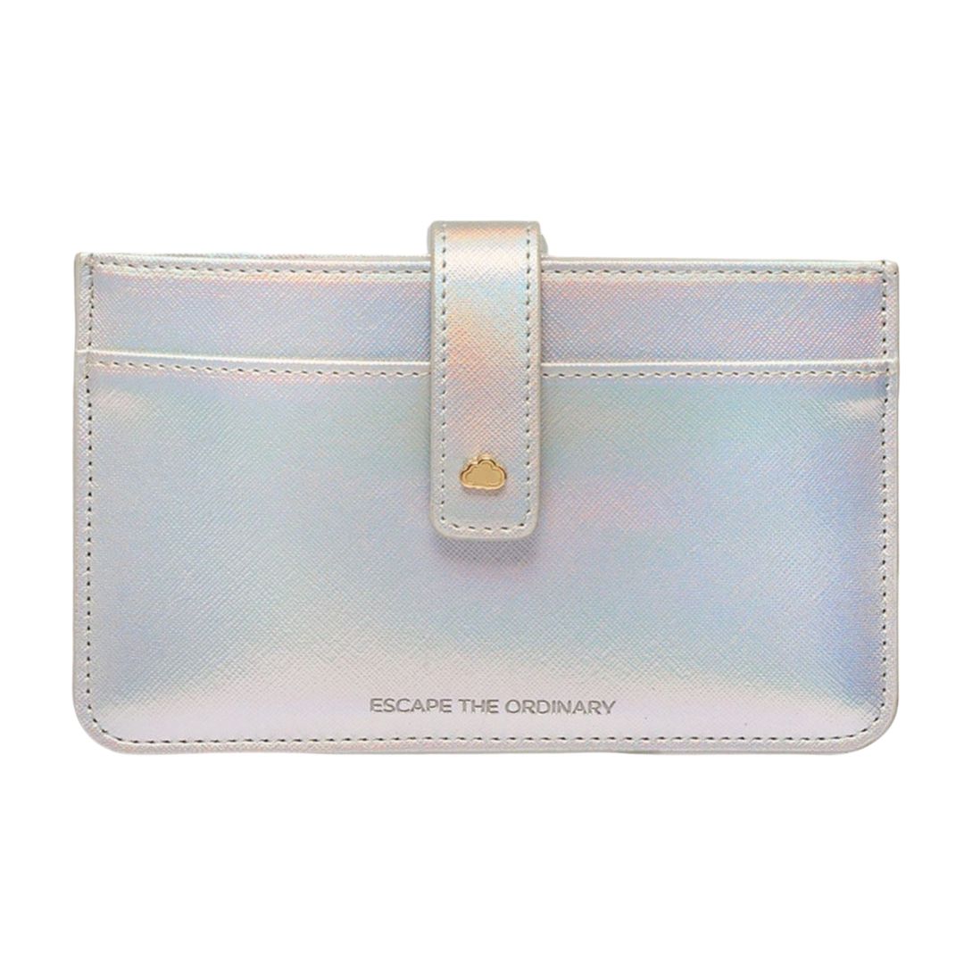 Iridescent Silver Travel Wallet by Estella Bartlett Freshie Zero