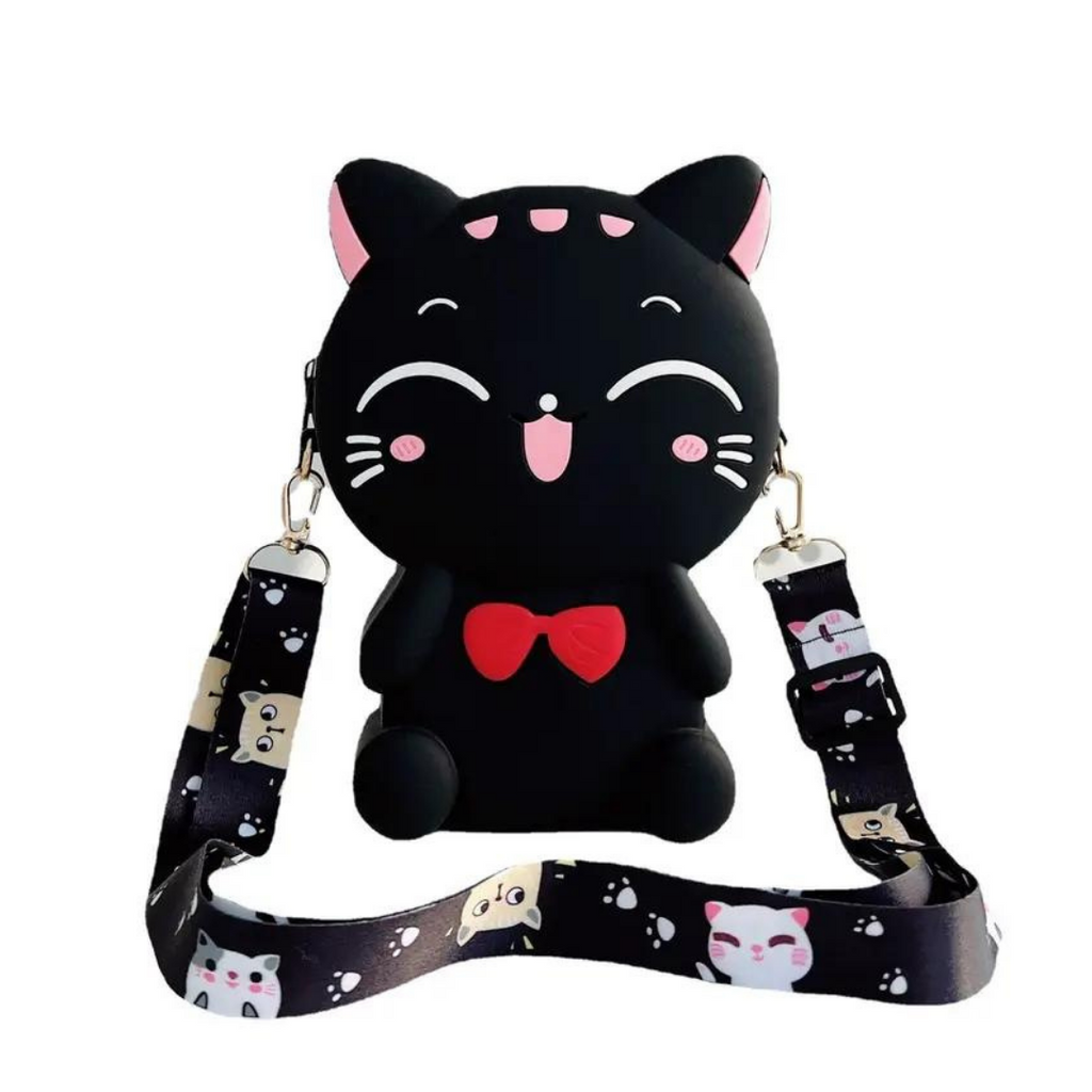 Happy Cat Purse - Freshie & Zero Studio Shop