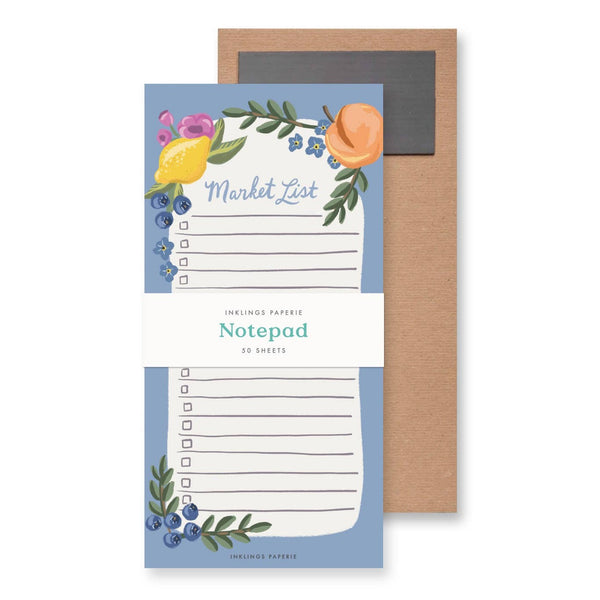 Market List Magnetic Notepad - Freshie & Zero Studio Shop