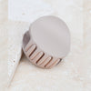 Minimalist Circle Hair Clip - Khaki - Freshie & Zero Studio Shop