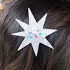 Sleepy Star Hair Clip Barrette - Freshie & Zero Studio Shop