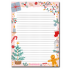 Pink Christmas Delight Notepad - Freshie & Zero Studio Shop
