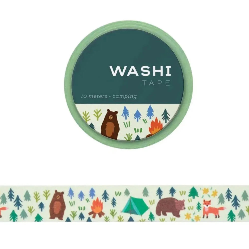 Washi Tape: Camping - Freshie & Zero Studio Shop