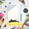 Cat by The Sea - Lined Notebook - Freshie & Zero Studio Shop