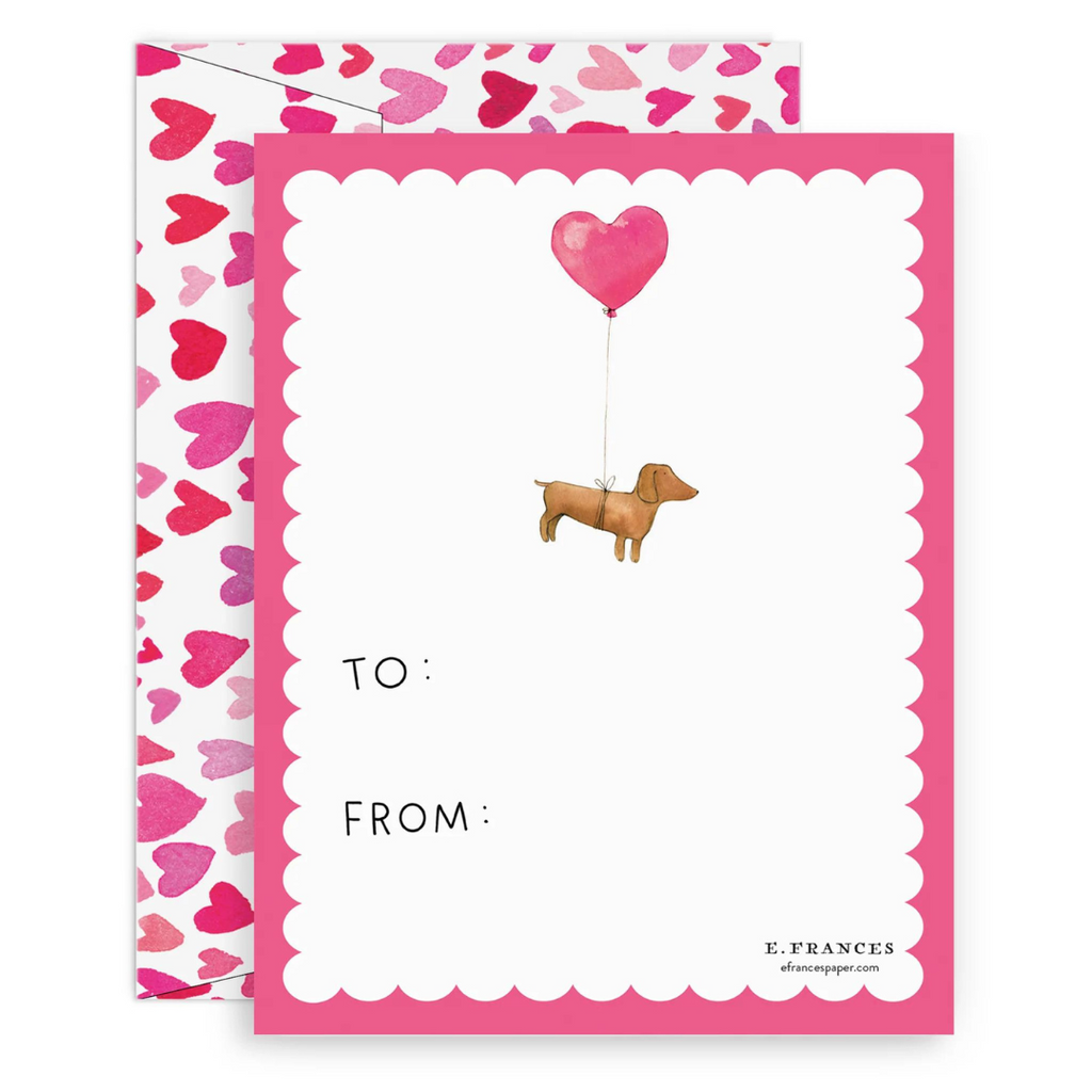 Valentine Classroom Cards: Valentine Doggies - Freshie & Zero Studio Shop