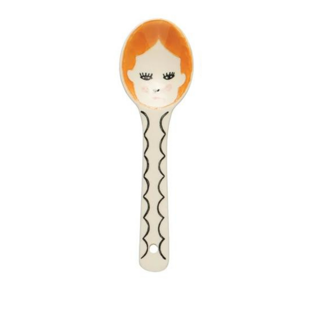 Stoneware Face Spoons - Freshie & Zero Studio Shop