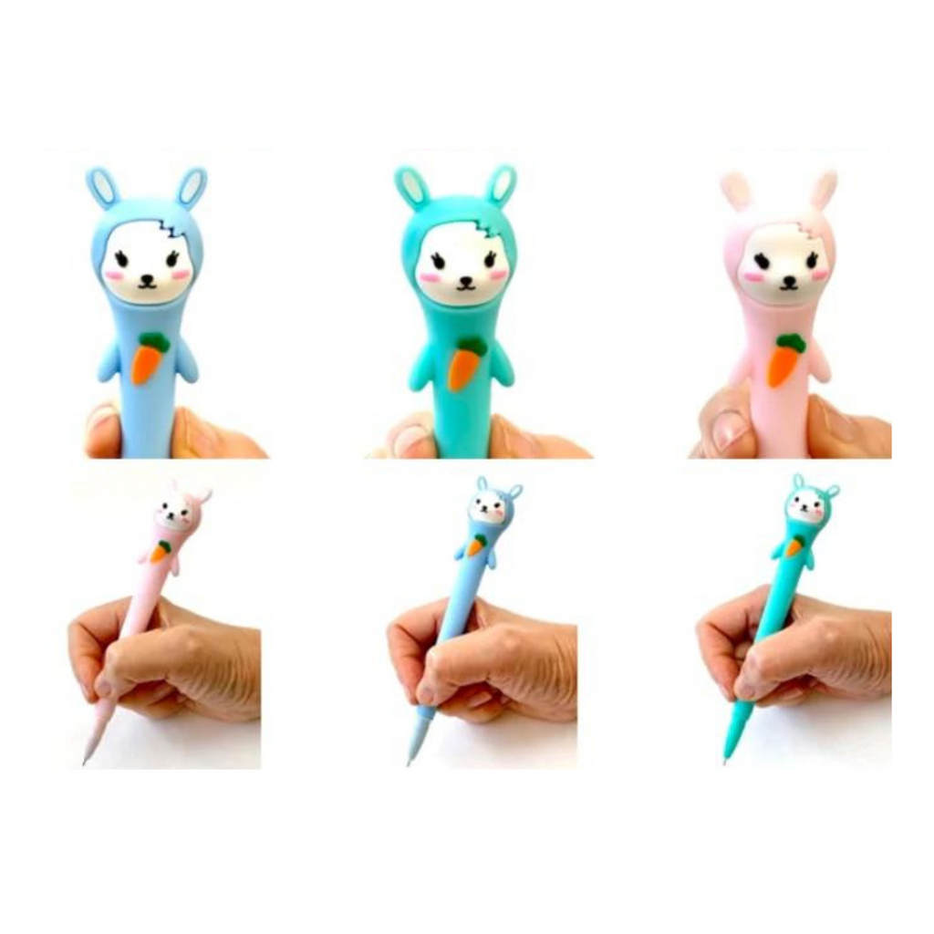Rabbit Gel Pens - Freshie & Zero Studio Shop