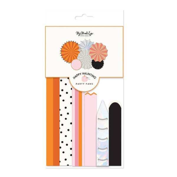 Halloween Party Fan Set of 6 - Freshie & Zero Studio Shop