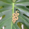 Brass Plant Accessory: Snake - Freshie & Zero Studio Shop