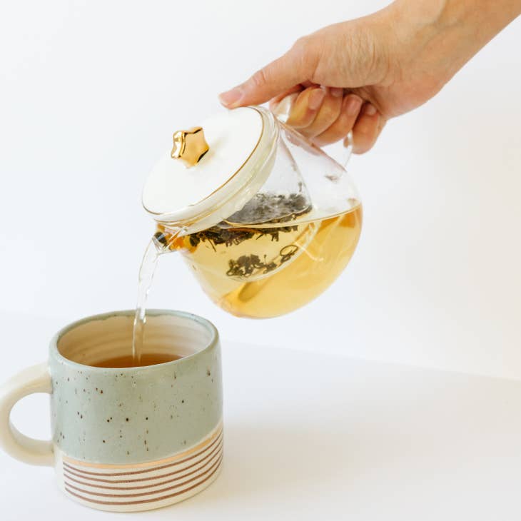 Galaxy Glass Teapot - Freshie & Zero Studio Shop