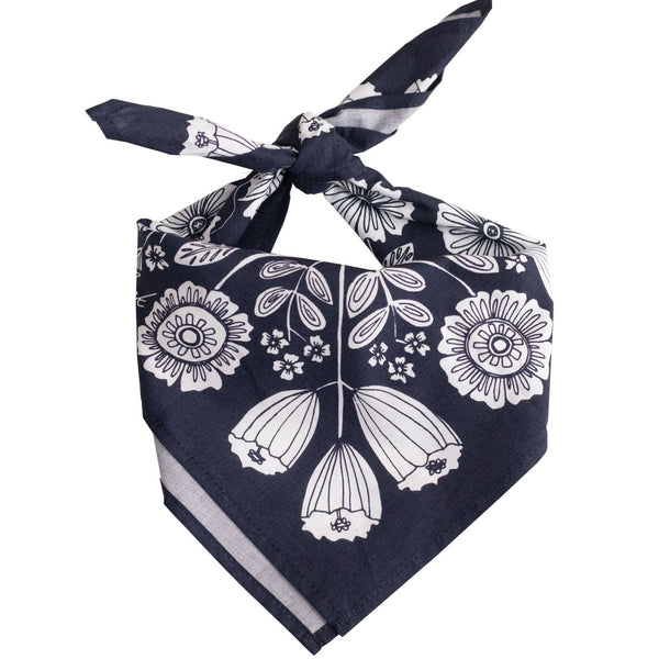 Hemlock Bandana - Navy Fiona - Freshie & Zero