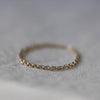 Cable Chain 14K Gold Ring - Freshie & Zero Studio Shop
