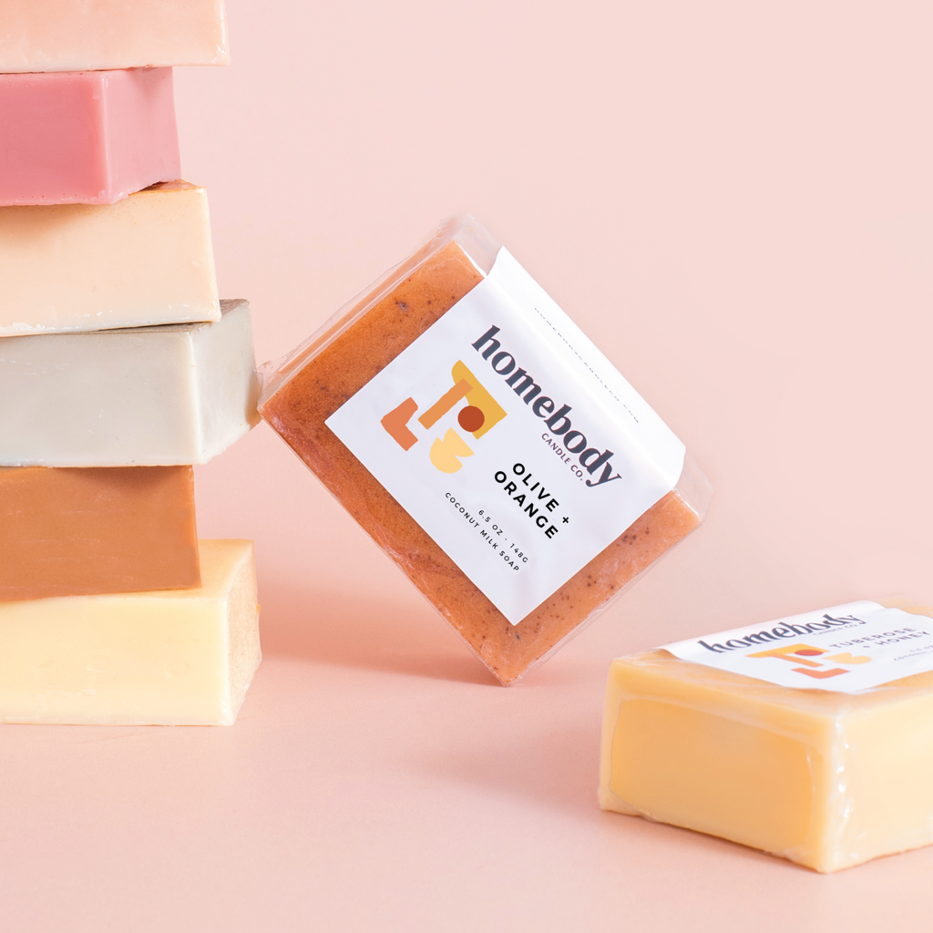 Olive + Orange • milk soap - Freshie & Zero Studio Shop