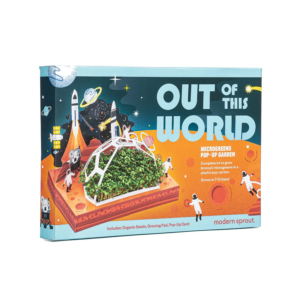 Broccoli Microgreens Kit - Modern Sprout - Freshie & Zero Studio Shop