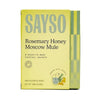 Sayso Mocktail Tea - Rosemary Honey Moscow Mule - Freshie & Zero Studio Shop