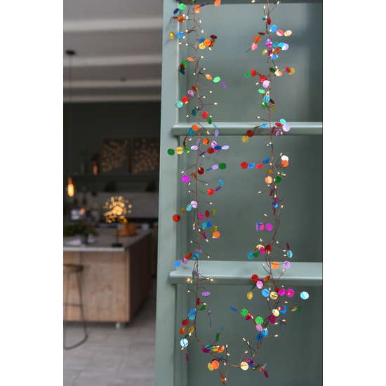 Confetti Plug-In Fairy LED Light Strand - Freshie & Zero Studio Shop