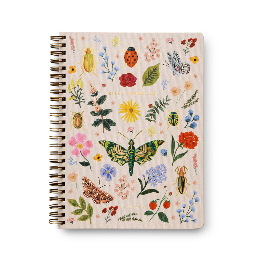 Curio Nature Spiral Notebook by Rifle Paper Co - Freshie & Zero Studio Shop