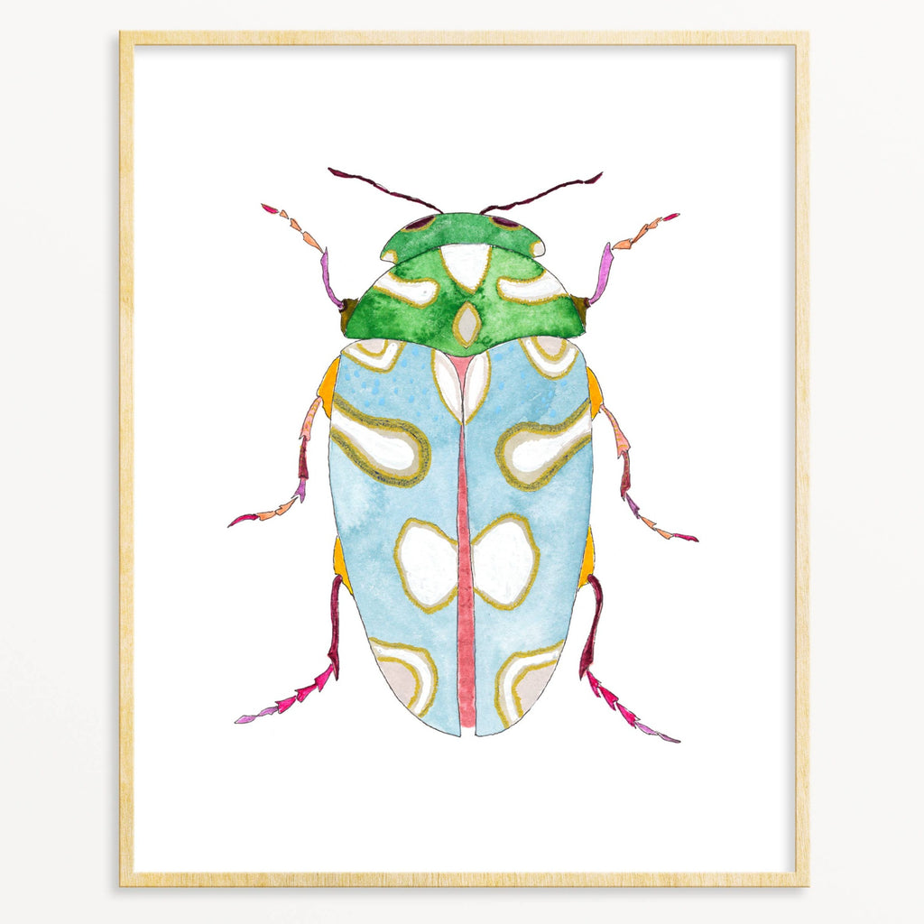 Snoogs & Wilde 5x7 Art Print ~ Beetle #16 - Freshie & Zero Studio Shop