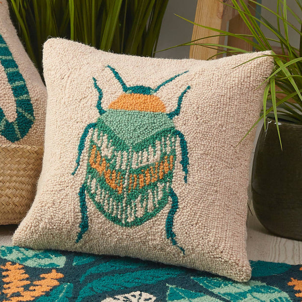 Ethereal Garden Beetle Hook Pillow - Freshie & Zero Studio Shop