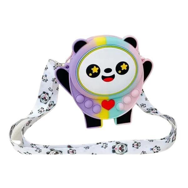 Happy Panda Pop-It Purse - Freshie & Zero Studio Shop