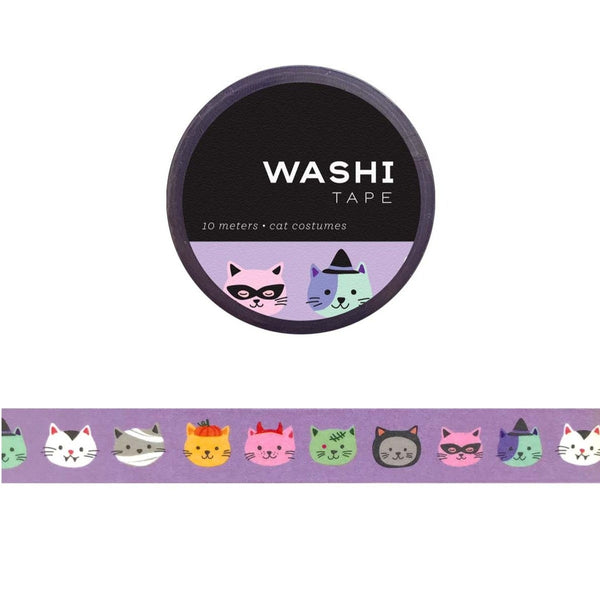 Washi Tape: Cats in Costumes - Freshie & Zero Studio Shop