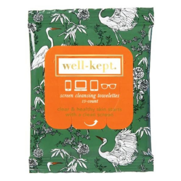 Screen + Glasses Cleansing Wipes - Garden Party - Freshie & Zero Studio Shop