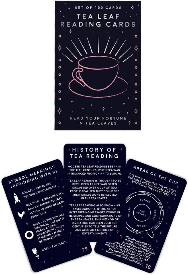 Tea Leaf Reading Card Deck - Freshie & Zero Studio Shop