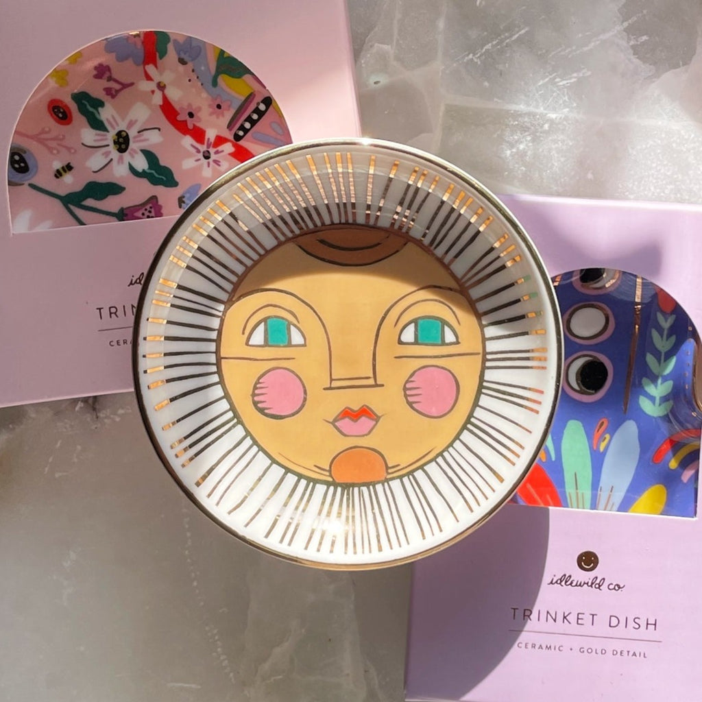 Trinket Dish by Idlewild: Sun - Freshie & Zero Studio Shop