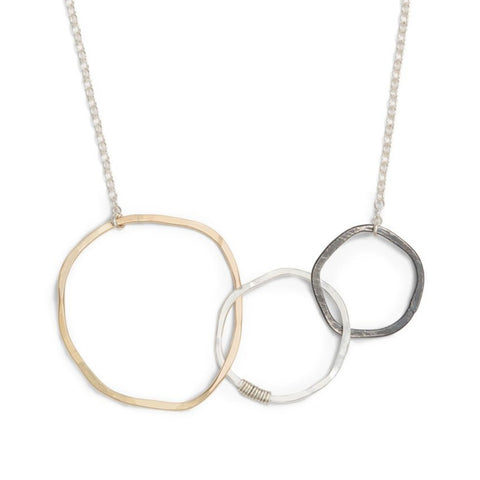 Freshie & Zero Explore necklace featuring a minimalist pendant on a delicate chain, perfect for everyday wear.