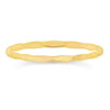 Gold Filled Faceted Stacking Ring - Freshie & Zero Studio Shop