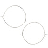 minimal organic circle hoops - large - Freshie & Zero
