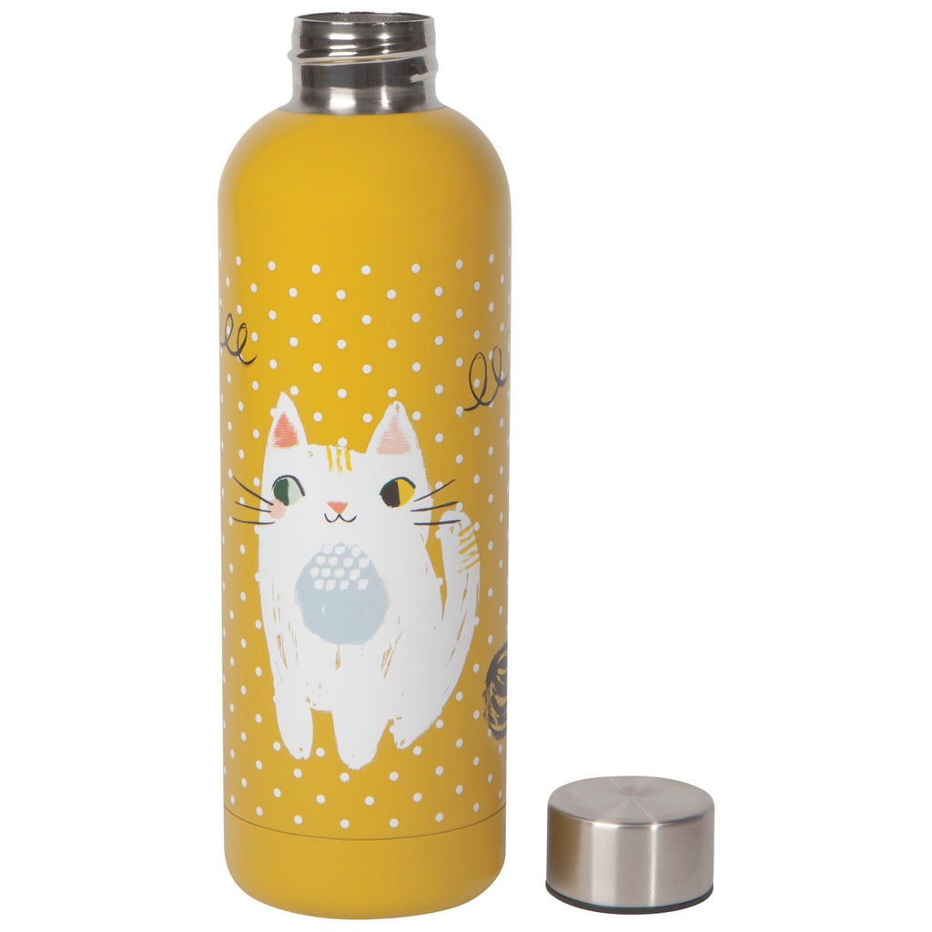 Insulated Water Bottle by Danica Studios - Meow Meow Cat - Freshie & Zero