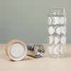 Travel Tea Infuser by Danica Studios - White Moons - Freshie & Zero Studio Shop