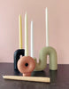 Taper Candles Set of 5: Neutrals - Freshie & Zero Studio Shop