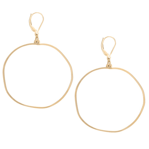Freshie & Zero Apple earrings featuring small, detailed apple-shaped dangle earrings with gold-tone finish.