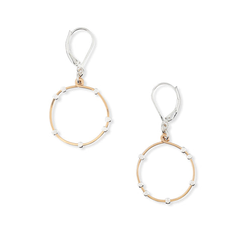Freshie & Zero Cosmos Mini Earrings featuring small, delicate celestial-inspired earrings with intricate star and moon designs.