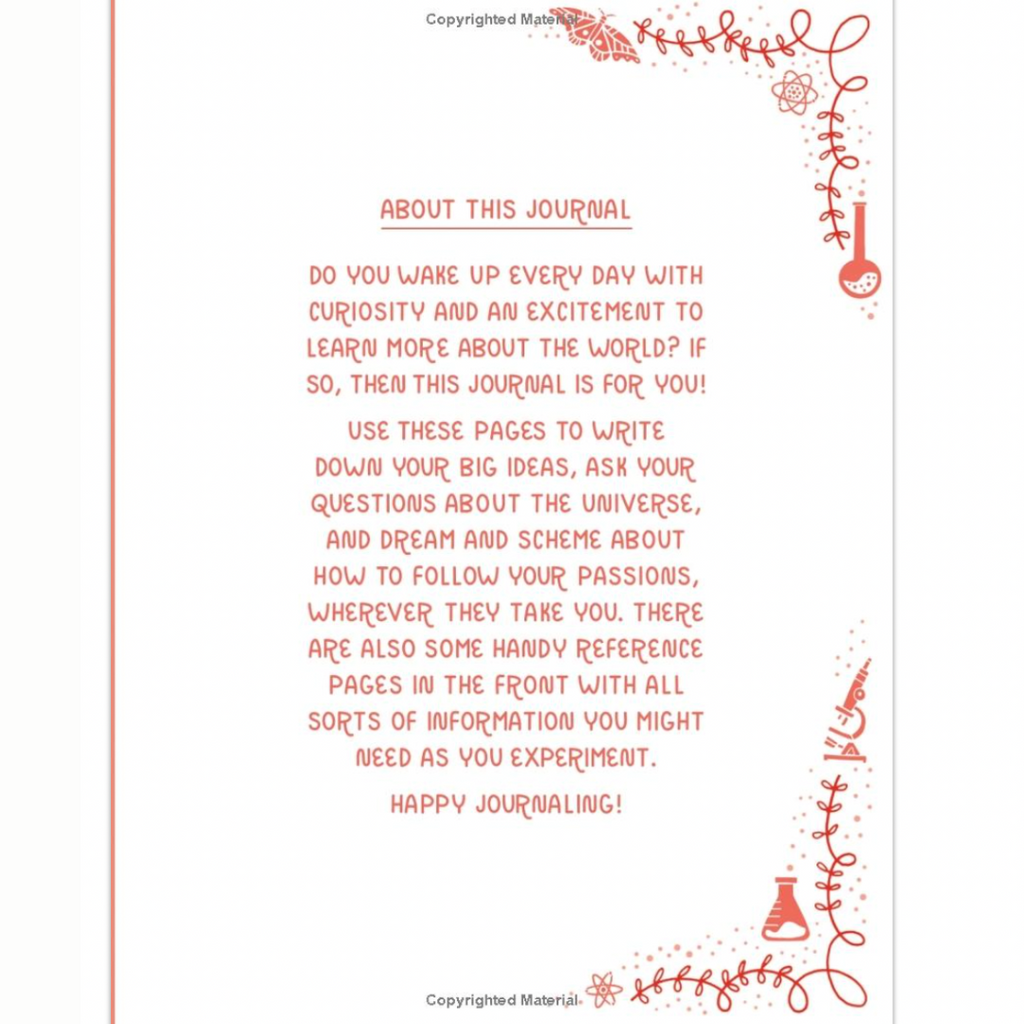 I Love Science: A Journal for Self-Discovery and Big Ideas - Freshie & Zero Studio Shop