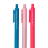 Set of 3 Gel Pens: Stationery Lovers - Freshie & Zero Studio Shop