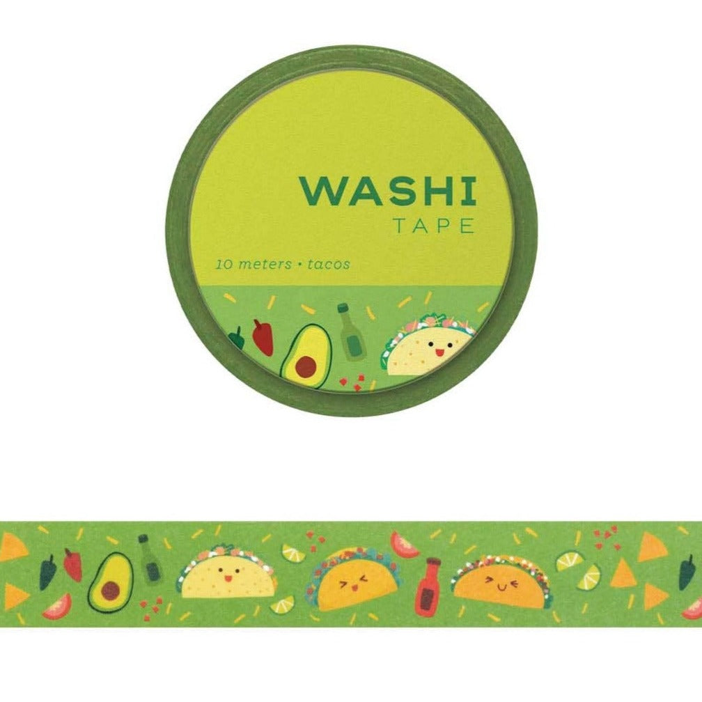 Washi Tape: Taco Time - Freshie & Zero Studio Shop