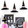 Honeycomb Paper Halloween Witch Hats - Freshie & Zero Studio Shop