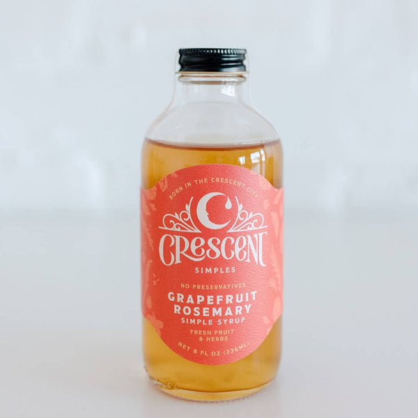 Grapefruit Rosemary Simple Syrup - Freshie & Zero Studio Shop