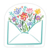 Floral Envelope Sticker - Freshie & Zero Studio Shop