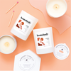 Amber + Ash • burn + bloom candle - Freshie & Zero Studio Shop