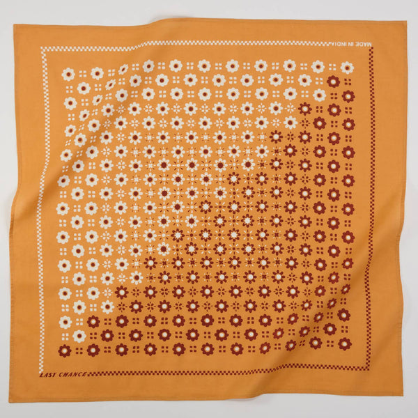 Organic Cotton Nashville Embroidered Bandana ~ Honey Switcheroo - Freshie & Zero Studio Shop