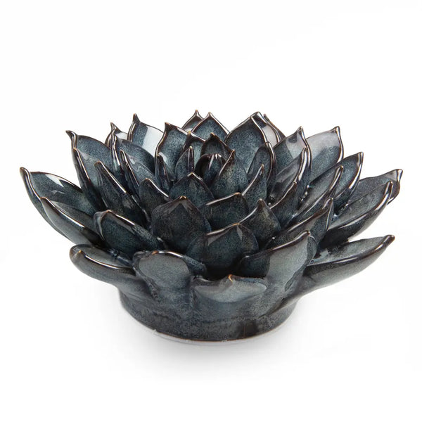 Ceramic Succulent (Blue) - Chive - Freshie & Zero Studio Shop