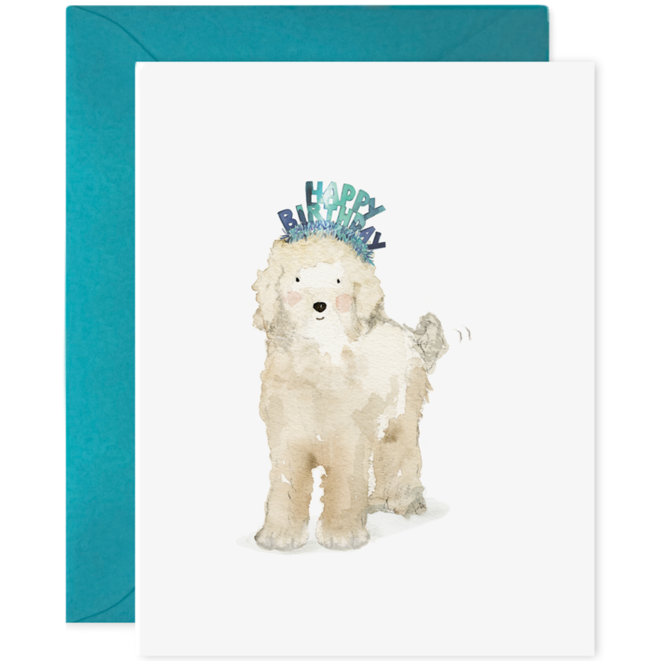 E. Frances Cards - Birthday Dog - Freshie & Zero Studio Shop