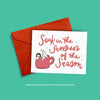 Holiday Greeting Card: Sweet Season - Freshie & Zero