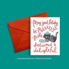 Holiday Greeting Card: Purrfect Holiday - Freshie & Zero